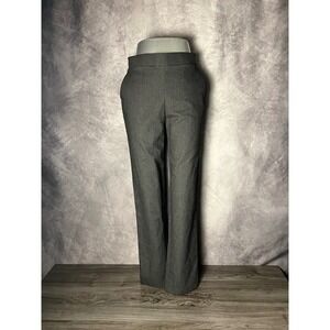 Simply Vera Vera Wang Slim Straight Pull-On Dress Pants Size Small Charcoal Gray